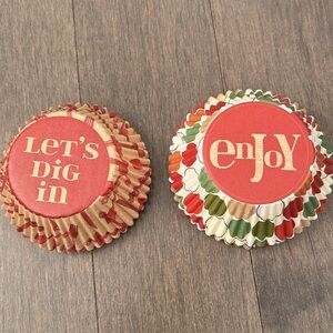 Paper Cupcake Liner Baking Cups, Kitchen Birthday, Event, Celebrate Cooking